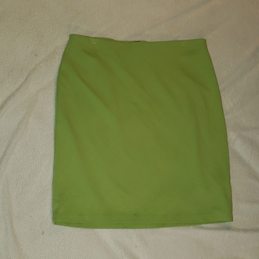 Lime Green Skirt